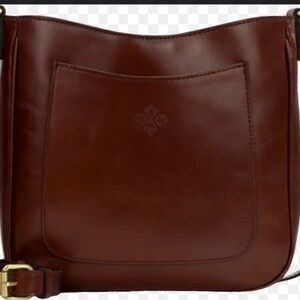 Patricia Nash Emeline Crossbody leather crossbody bag